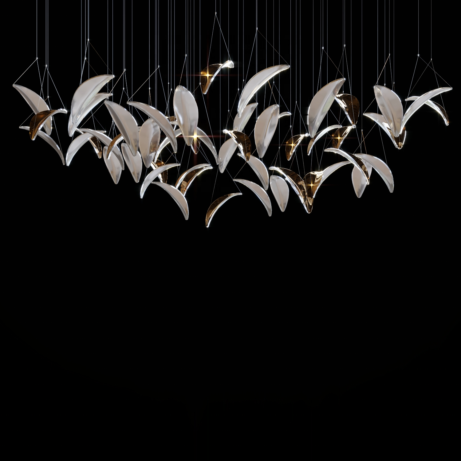 Opal Mirage Chandelier