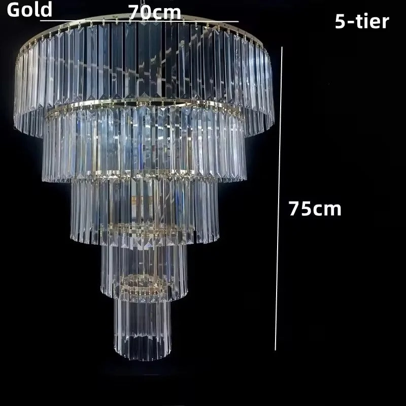 Ice Bar Crystal Chandelier