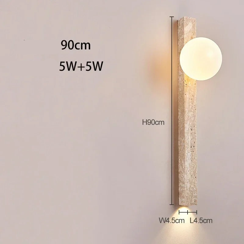 Travora Stone Wall Light