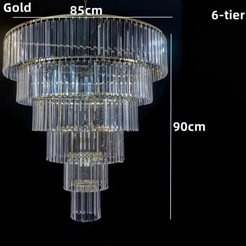 Ice Bar Crystal Chandelier
