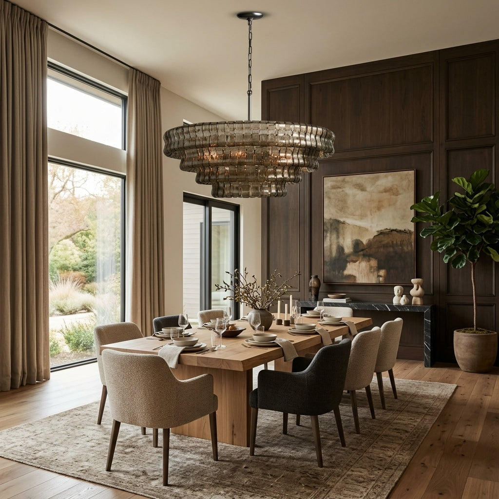 Klaro Glass Chandelier