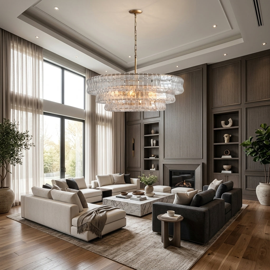 Klaro Glass Chandelier