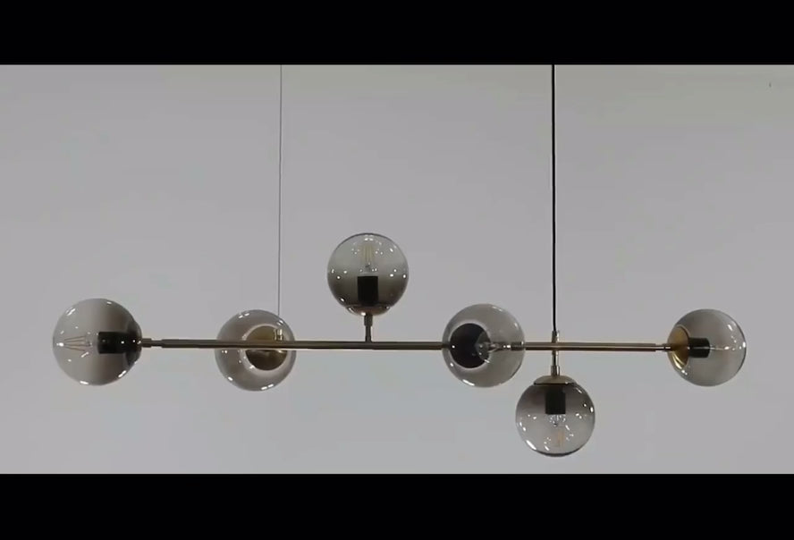 Amanda Glass Chandelier