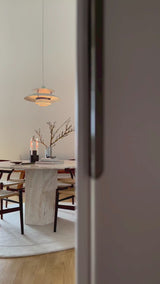 Nordic Two Tone Retro Pendant Lamp