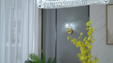 Ebony European Copper Crystal Wall Lights