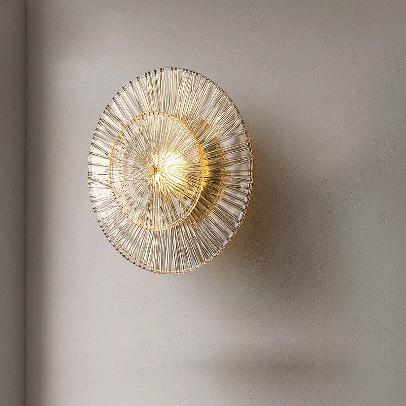 Glass Post Modern Wall Light