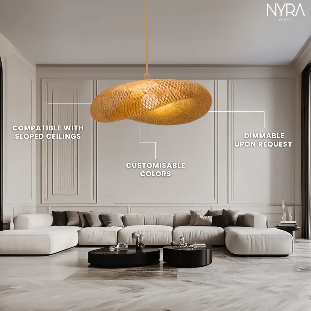 NYRA Bamboo Weaving Lamp