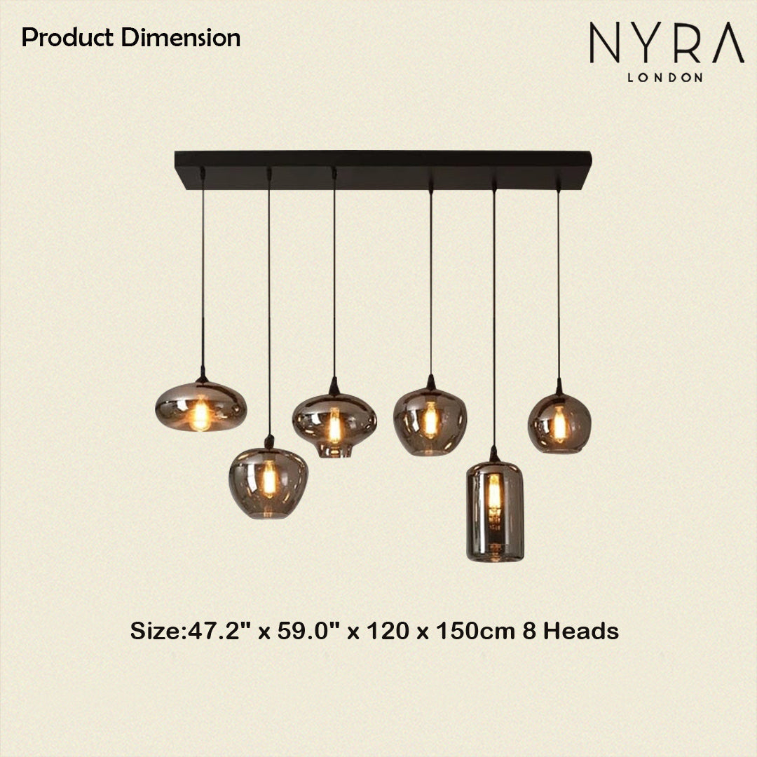 Freya Glass Chandelier