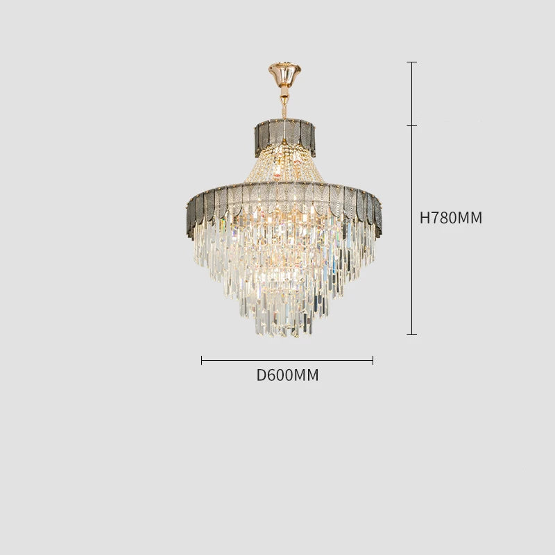 Astrael Crystal Chandelier