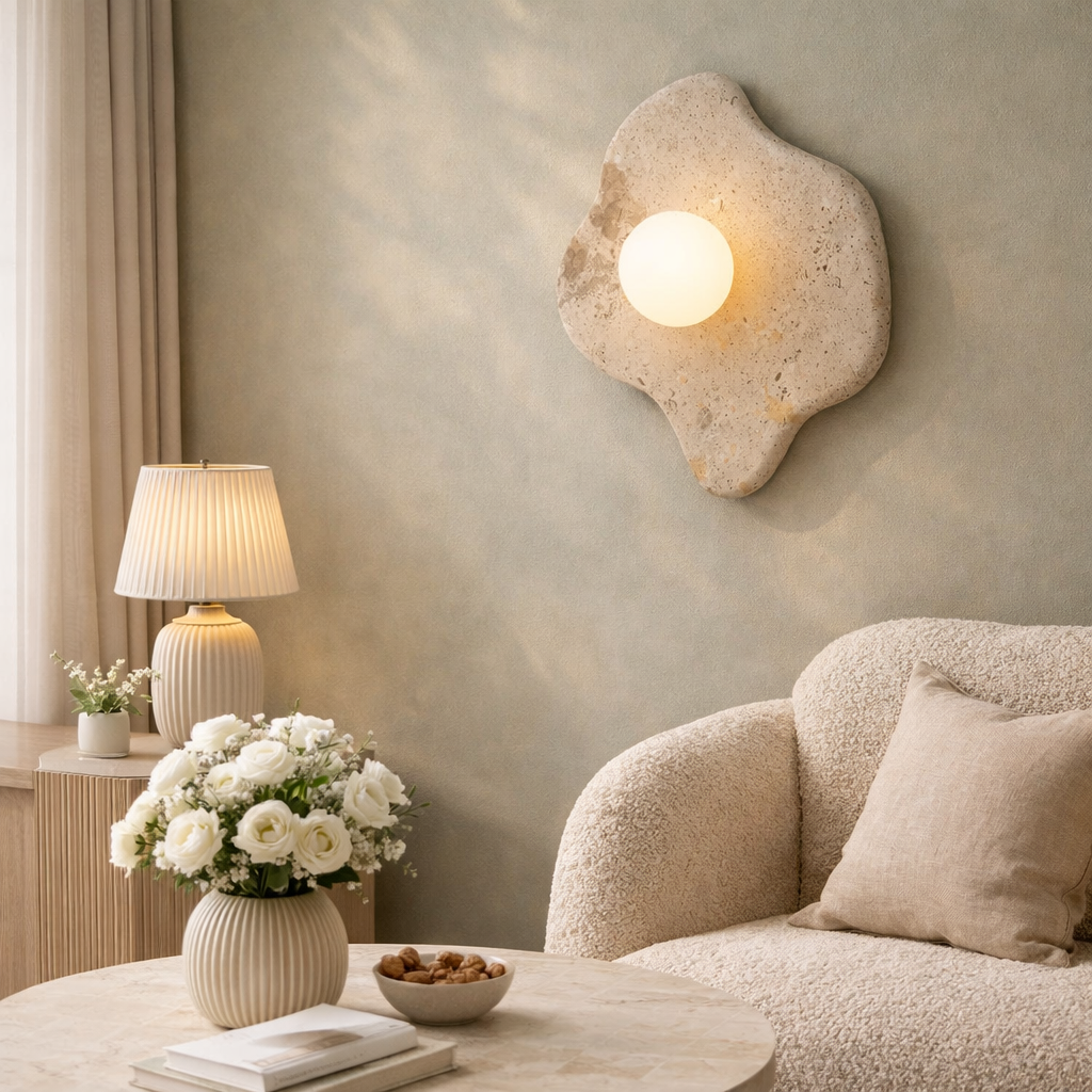 Sten Marble Wall Light