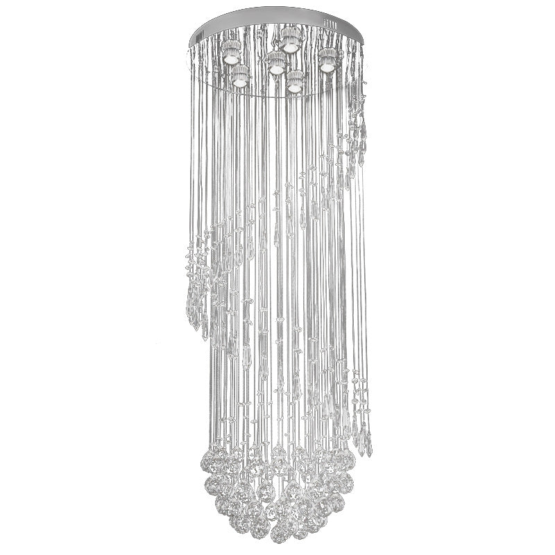 The Duplex Crystal Chandelier