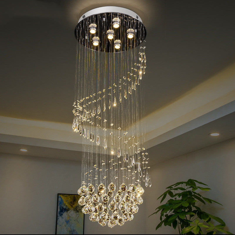 The Duplex Crystal Chandelier