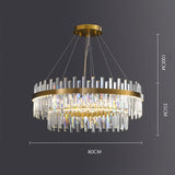 Dual Crystal Chandelier