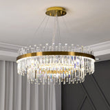 Dual Crystal Chandelier
