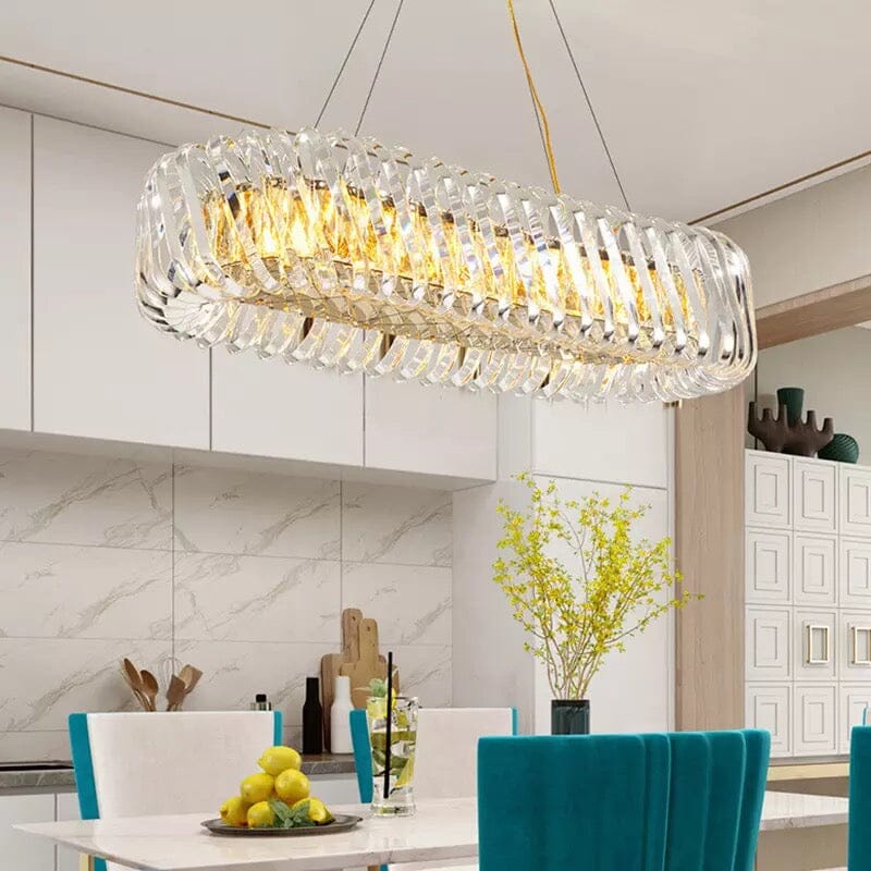 Crystal Round Lamparas Chandelier