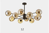 Starry Magic Bean Glass Chandelier