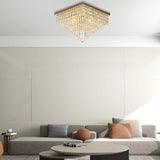 Classic K9 Crystal Square Chandelier