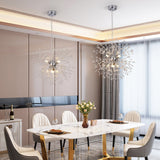 Crystal Dandelion pendant light