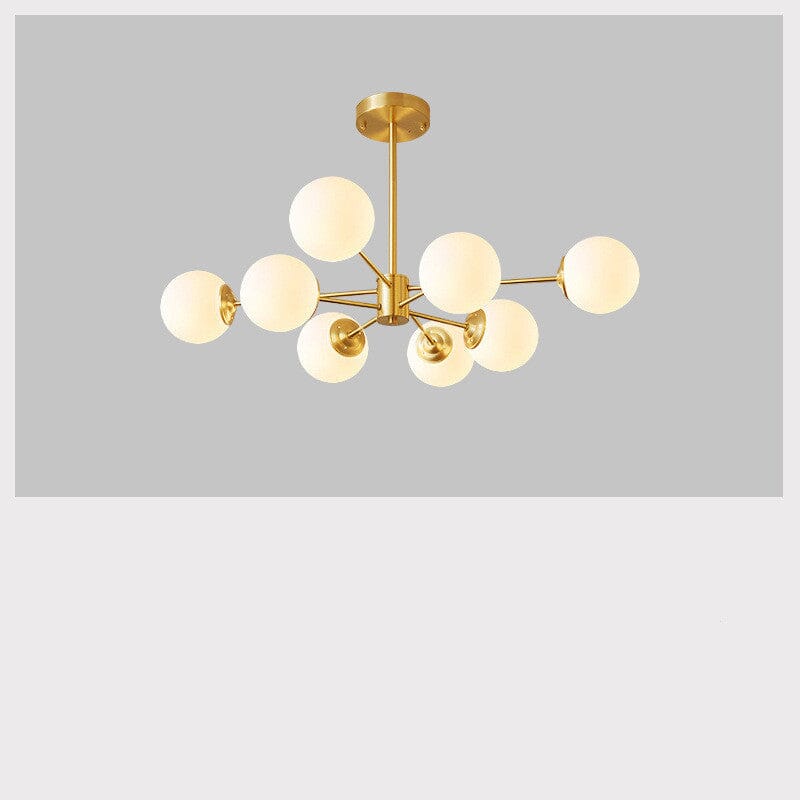 Milky Head Chandelier