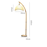 Bamboo Floor Lamp