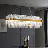 Dual Crystal Chandelier