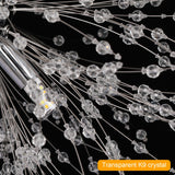 Crystal Dandelion pendant light