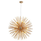 Postmodern firework chandelier