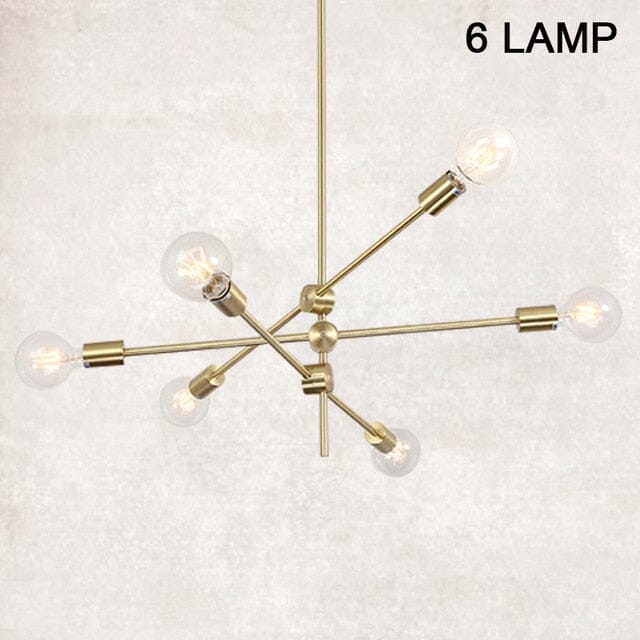 Golden Bean Chandelier