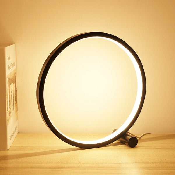 Circle LED Touch sensitive Lamp
