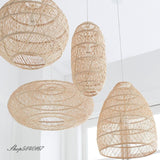 Natural Rattan Hand-woven Japanese Pendant