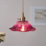 Flower Glass Pendant and wall lamps