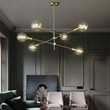 Golden Bean Chandelier