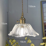 Flower Glass Pendant and wall lamps