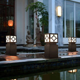 Premium Japanese Square Courtyard Lamp