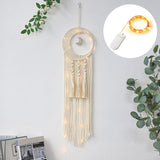Bohemian Macrame Dream Catcher With Lights
