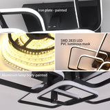 Artistic Square Wall Chandelier