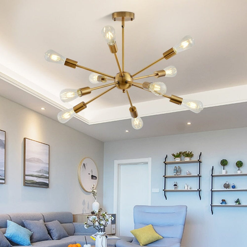 Aroma Brushed Chandelier