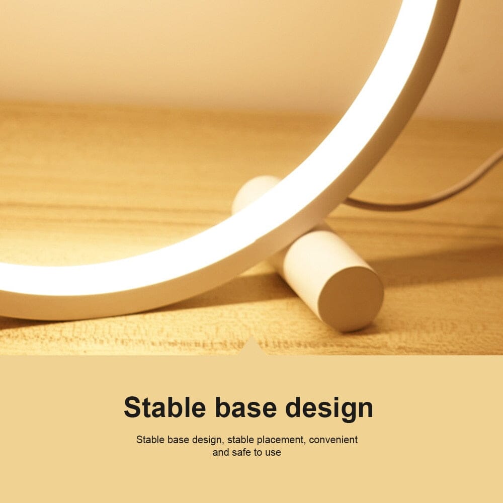 NYRA Circle LED Touch Sensitive Lamp