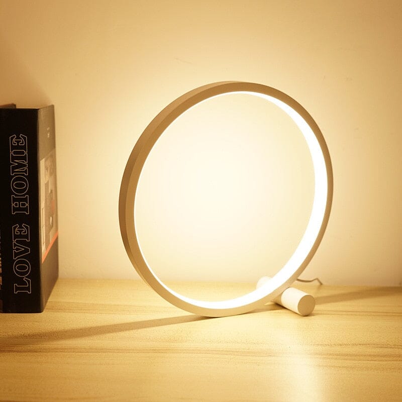 Circle LED Touch sensitive Lamp