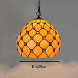 Stained glass vintage pendant lights