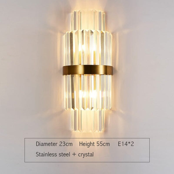 Elise Crystal Lamp