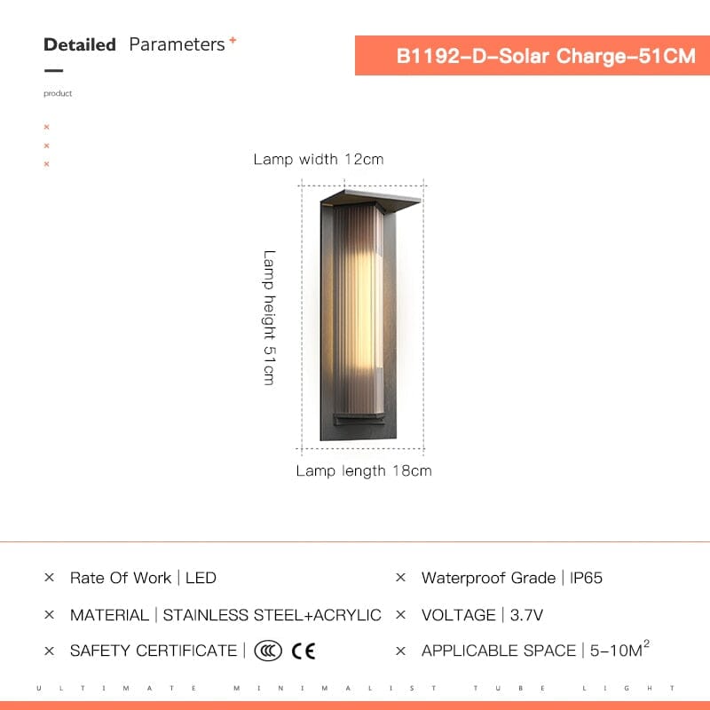 Shelby Outdoor Solar Lamps