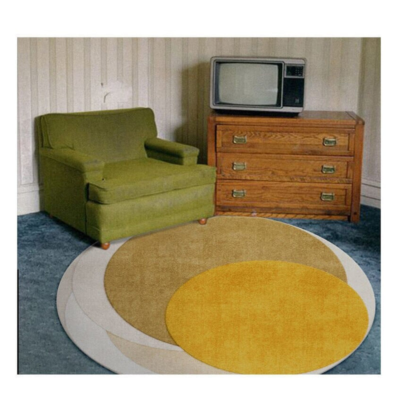 Modern round carpets