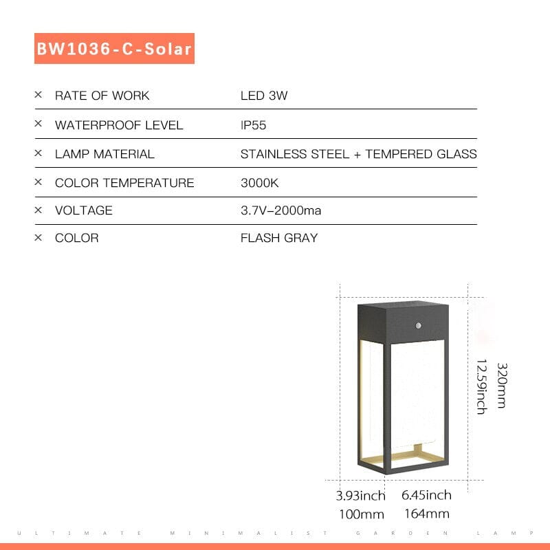 Olivia outdoor wall lamp