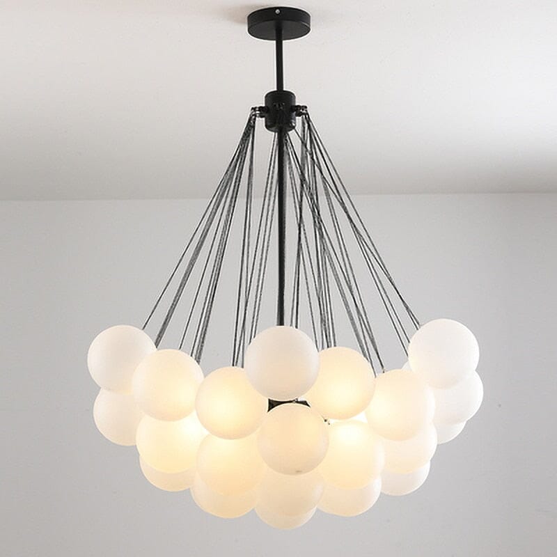 NYRA Frosted Ball Chandelier