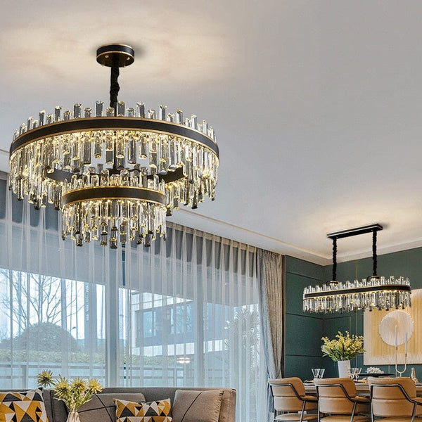 Crsytal Ayah Chandelier Collection