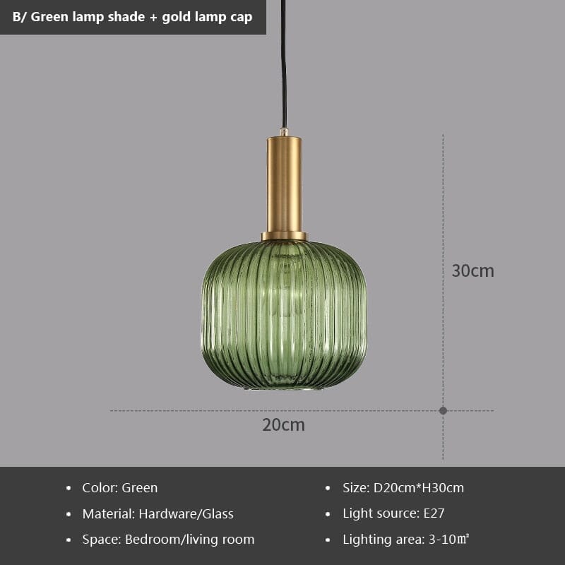 Rosalie Glass Pendants
