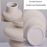 Twisted Bohemian Ceramic Vase