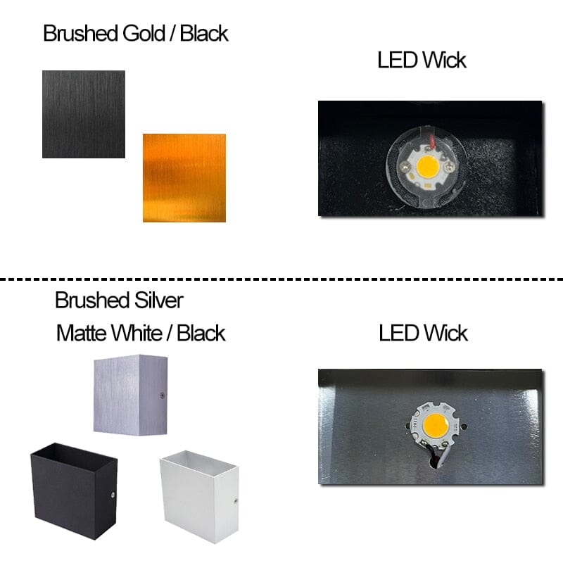 Arnold Cube Wall Lamps