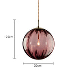 Tulise Glass Pendants